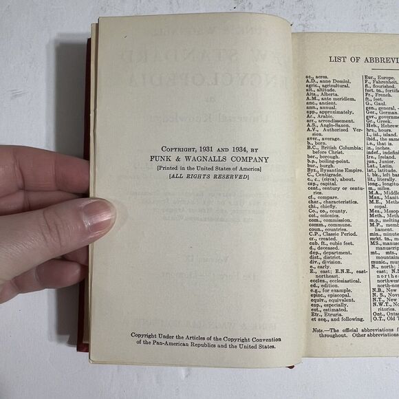 Funk and Wagnalls New Standard Encyclopedia 1931 1934 Vol IX De Forest to Dumont - Picture 6 of 14